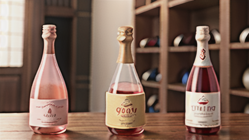 ブリュット、ブリュット・ロゼ、ブラン・ド・ブランの3種