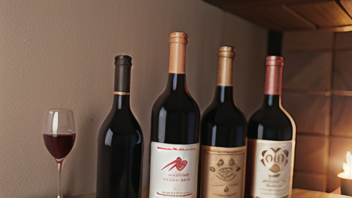 赤ワインとロゼワインの色