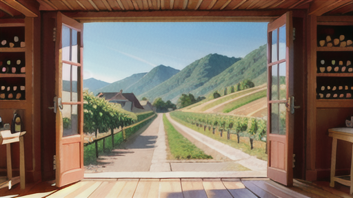 サン・ジョセフのブドウ畑