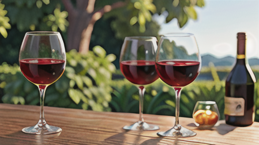 フレッシュなミディアムボディのワイン