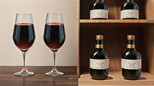 ステム付きとステムレスのワイングラス