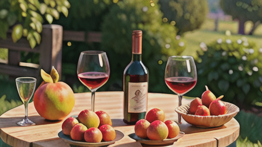 リンゴや桃を思わせる、果実味豊かなワイン