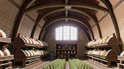 混植における収穫と醸造プロセス