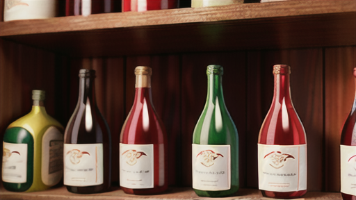 伝統的なキアンティのボトリング