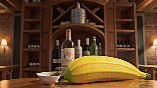 バナナのヒントを与える発酵